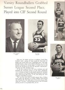 AHS 1964 Basketball