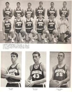AHS 1964 Basketball team